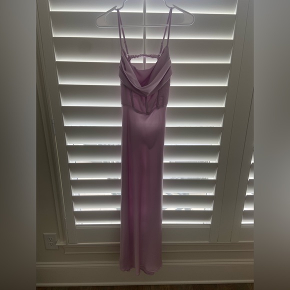 Brand new Lillie Midi Dress in Purple from Princess Polly - Picture 3 of 4